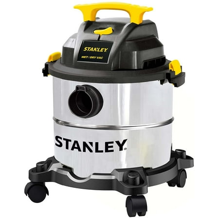 Stanley SL18115 Portable Stainless Steel 5 Gallon Wet Dry Floor Vacuum & Blower