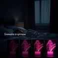 thumbnail image 4 of Lámpara LLAMEVOL 3D Luz Nocturna RGB con Control Remoto y Frases de Taylor, 4 of 7