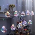 thumbnail image 1 of Xihbxyly Cortina de Luces Led, Ahorro de Energía, Bajo Consumo, Decoración para Árbol de Navidad, Ideal para Bodas, Fiestas, Festivales, Uso Doméstico y Exterior, 8 Cm, Incluye 1 Tira., 1 of 2