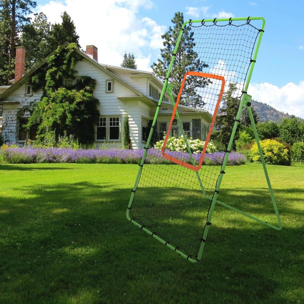 3ft Volleyball Rebound Net, 5 Adjustable Rebound Angles, Portable Throwing Partner for Volleyball Practice, Designed for Backyard Skill Development (Black)