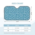 thumbnail image 3 of Bingfone Beautiful Floral Car Windshield Sunshade,Sun Foldable Sun Shield Sun Visor for Car - Medium, 3 of 8