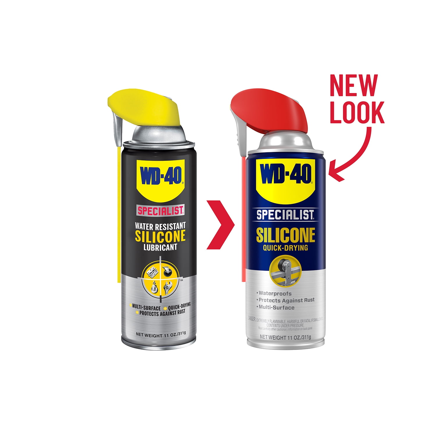 WD-40 Silicone Lubricant 400ml - Screwfix