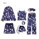 thumbnail image 1 of Sonducket Conjunto de ropa de dormir de 7 piezas, traje de camisón estampado, chaleco de mujer, pantalones cortos con diadema, conjunto de pijama para Pijama XL Sonducket AP000966-03, 1 of 1
