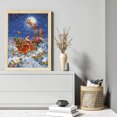 thumbnail image 2 of Hilo Algodón Ecológico Bordado Punto Cruz Papá Noel Contado 14 Quilates 46x59cm, 2 of 9