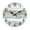 CC1-F, variant on Wall Clock, Silent Non-Ticking Battery Operated, 10 Inch Rustic Coastal Beach Clock Decorative for Bathroom Kitchen Bedroom Home Office