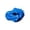 Blue, variant on Guodhu Dinosaur Head Shaped Wildlife Feeder – Hanging Resin Squirrel Nut Feeder for Backyard Tree Garden Outdoor Decorative Accent(grey)