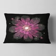 thumbnail image 2 of Designart 12" x 20" Black Polyester Throw Pillow, 2 of 5