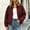 #5Wine, variant on Byworldtasic Women’s Barn Jacket Loose Zipper Utility Coat Cinchable Hem Workwear Jacket with Pockets