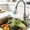 Silver, variant on Gallickan Faucet Extender with Double-Filter Water Purifier, 360 Degree Rotating 3-Setting Aerator, 1pc Silver Plastic Tap Filtration System, Pressure Boosting Sink Attachment, Style B