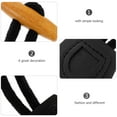thumbnail image 3 of unbranded 6Pares De Piel Y Madera Para Cinturones Y Abrigos Con Simple Negro, 3 of 8