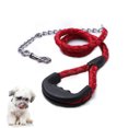 thumbnail image 1 of IKemiter Pet Dog Leash Anti-bite Metal Chain Braided Leash for Large Medium Dog, 1 of 4