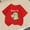 Red6, variant on Crunowin Boys and Girls Short Sleeve T-Shirt Round Neck Dinosaur Print Summer Casual Playtime Comfort Top Black Size 4/6