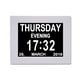 thumbnail image 4 of Reloj electrónico de 8 pulgadas, reloj digital, reloj calendario electrónico, máquina, 4 of 5