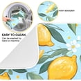 thumbnail image 2 of Summer Floral Lemon Kitchen Drying Mats for Dishes Kitchen Draining Mat Absorbent Dish Drying Pad for Kitchen Counter 18 x 24 Inch, 2 of 6