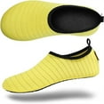thumbnail image 6 of Luniquz Water Shoes for Women Men Quick-Dry Aqua Socks Swim Beach Barefoot Yoga Exercise Wear Sport Accessories Pool Camping Must Haves Adult Youth Size-Yellow, 6 of 6