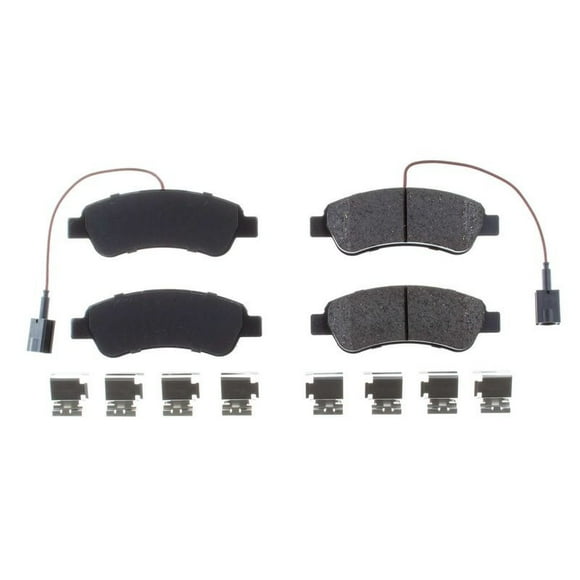 Power Stop Brake Pad 17-1490 Z17 Evolution; FMSI Number D1490; Ceramic Brake Pads; Set Of 4; With Premium Stainless Steel Hardware