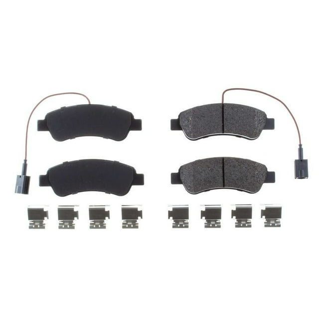 Power Stop Brake Pad 17-1490 Z17 Evolution; FMSI Number D1490; Ceramic Brake Pads; Set Of 4; With Premium Stainless Steel Hardware