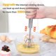 thumbnail image 2 of Batidor de huevos, batidor manual de acero inoxidable para el hogar, herramienta versátil para batidor de huevos, espumador de leche, agitador mezclador manual, utensilio de cocina F, 2 of 5