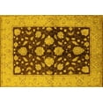 thumbnail image 1 of Ahgly Company Indoor Rectangle Oriental Yellow Traditional Area Rugs, 4' x 6', 1 of 4