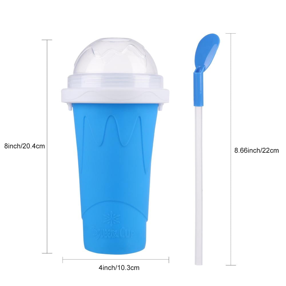 1st Frozen Magic Squeeze Cup Slushy Maker Cup Blue