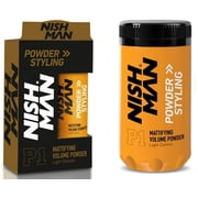 nishman 2 Pack Mattifying Volume Wax Powder C30