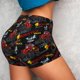 thumbnail image 4 of Balery Monster Truck Pantalones cortos de entrenamiento estampados para mujer, sin costuras, ajustados, para gimnasio, yoga, correr, deportes, ejercicio activo, fitness.-X-Large, 4 of 8