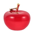 thumbnail image 3 of Crystal Apple Paperweight Car Interior Crystal Fruit Apple Decor for Christmas Gift, 3 of 11