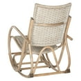 thumbnail image 5 of SAFAVIEH Bali Contemporary Rattan Rocking Chair, Antique Grey, 5 of 8