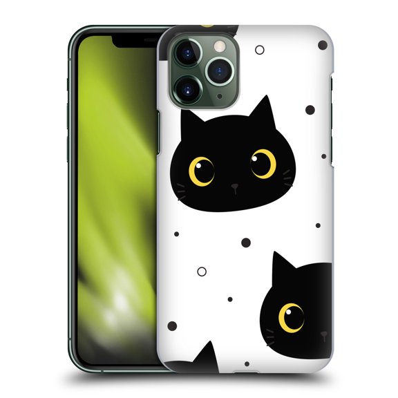 Head Case Designs Officially Licensed Haroulita Magick - Tarot - Mystical Black Cat Hard Back Case Compatible with Apple iPhone 11 Pro