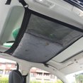 thumbnail image 3 of Car Ceiling Cargo Net Pocket Fit for Most Models Adjustable SUV Truck Roof Organizer Storage Bag Mesh Organizer, 3 of 8