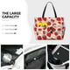 thumbnail image 3 of Easygdp Red Strawberry Bolsa de Viaje de Playa de Gran Capacidad, Bolsa Tote Perfecta para la Playa, Escapadas de Fin de Semana y Viajes, 3 of 7
