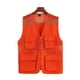 thumbnail image 3 of Chaleco de seguridad reflectante Chaleco de pesca de director de rayas reflectantes con múltiples bolsillos para hombres Malla ligera para niños, 3 of 5
