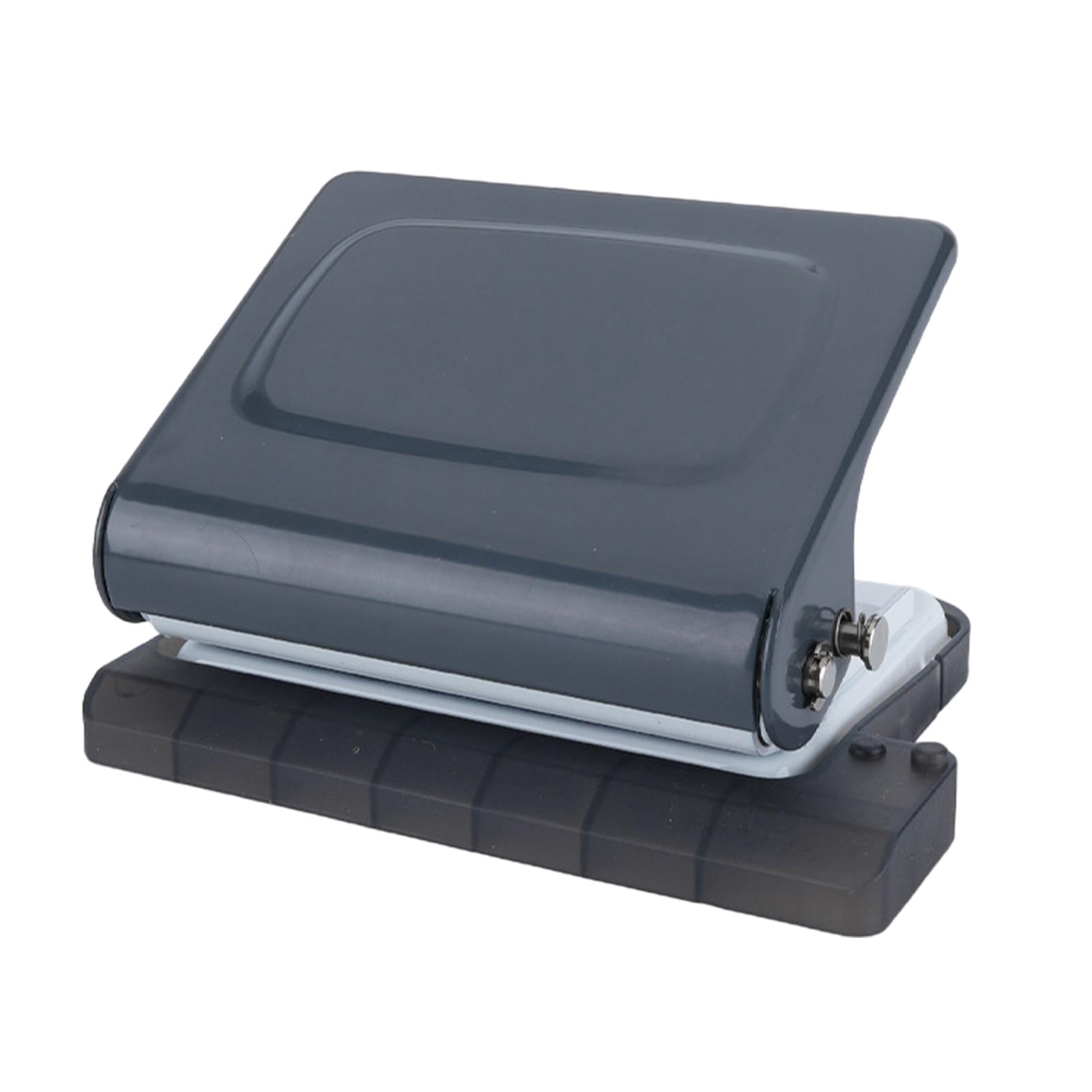 Abbraccia s Punch Paper Punch Effortless Punching, Heavy Duty, Reusable Paper Puncher Mini Paper Punch for Binder Crafting Office Gray