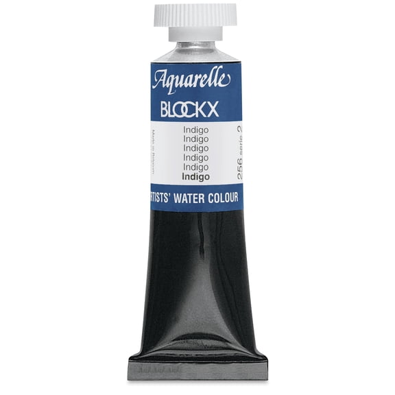 Blockx Artists' Watercolor - Indigo, 15 ml Tube