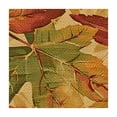 thumbnail image 4 of HAOXIT Autumn Leaf Collage Thanksgiving and Fall Season Fabric Tablecloth, Fall Leaves Soil Resistant, No Iron Easy Care Tablecloth, Square 46*46, 4 of 8