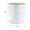 thumbnail image 3 of Miekor Furniture Otith Accent Table with Display and Utility Function 65899, 3 of 7
