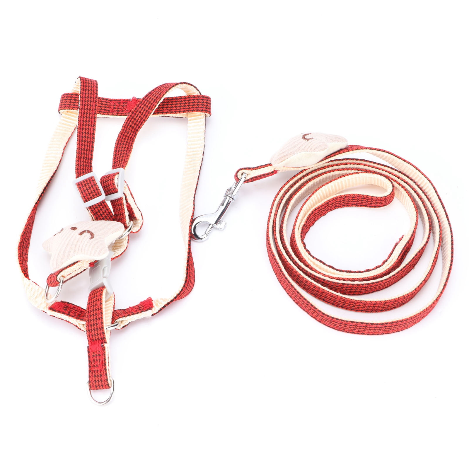 LYUMO Pet Harness with Leash Adjustable Soft Mesh Breathable Body