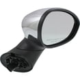 thumbnail image 4 of Power Mirror For 2012-2018 Fiat 500 Hatchback Heated Chrome Manual Fold Pair, 4 of 11