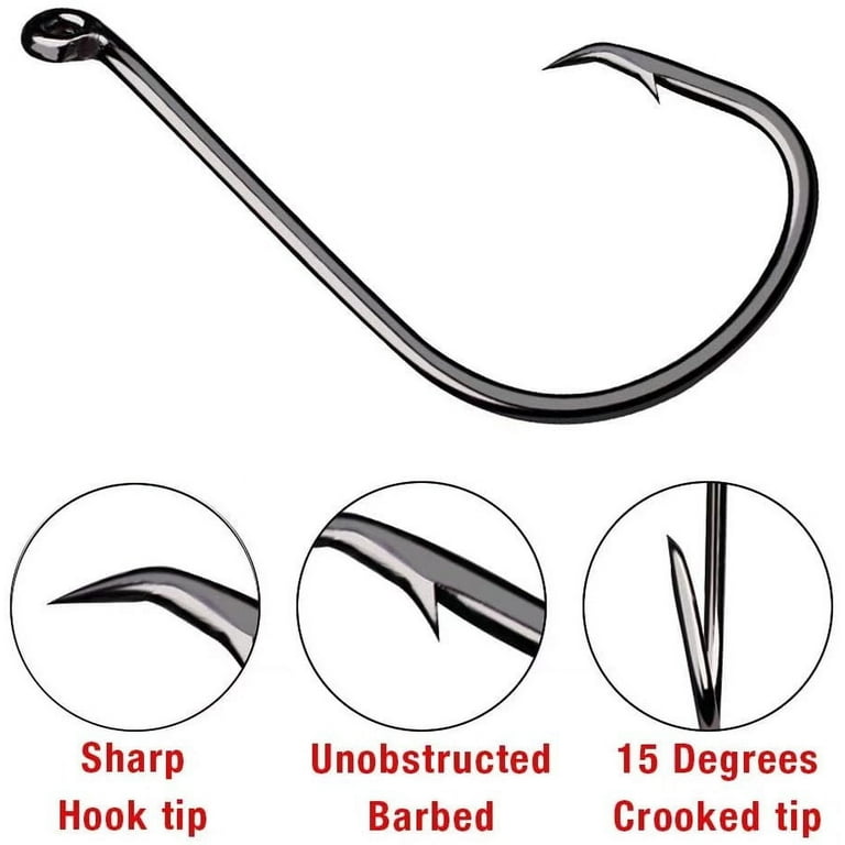 drasry fishing hooks D103S help anglers catch more fish 2441 Traditional Salmon Hook |