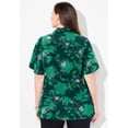 thumbnail image 2 of Catherines Women's Plus Size Timeless Short Sleeve Blouse, 2 of 6