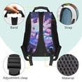 thumbnail image 4 of Garronmavis 4-in-1 Kids Girls Backpack Set Axolotl Printed School Backpack, Includes Backpack, Lunch Bag, Pencil Case, Water Holder Case for Back to School Use, 4 of 8