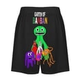 thumbnail image 6 of Garten of Banban Men's Short Pajama Pants Soft Trendy Sleep Shorts Breathable Ice Silk Lounge Shorts M, 6 of 8