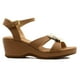 thumbnail image 1 of Sandalias para Mujer Zmexico LE26501 cafe 25.5, 1 of 4