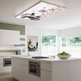 thumbnail image 3 of Cow Flower Magnetic Fluorescent Light Covers for Ceiling Lights 2x4Ft, Farmhouse Cattle Plants Butterfly Floral Office Classroom Kitchen Drop Ceiling Light Covers Lighting Filters Shade Panel 4Packs, 3 of 9