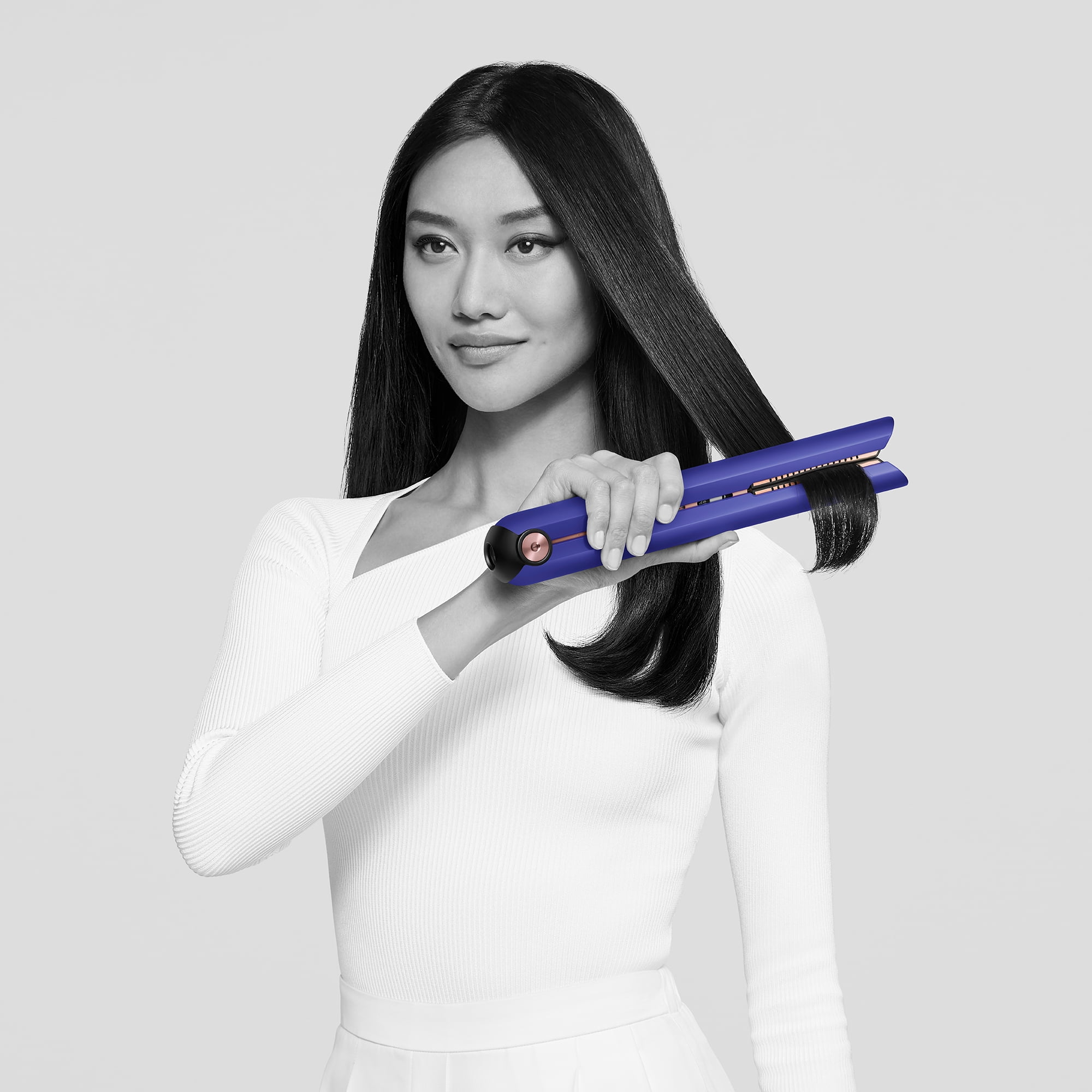 Premium Dyson Corrale™ Origin Straightener | Vinca-Blue/Rosé