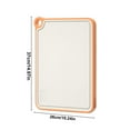 thumbnail image 3 of Thickened Antispill Chopping Board With Grinder Slipresistant Food Grade Plastic Cutting Board For Safe And Messfree Prep Both Sides Can Be Used, 3 of 8