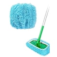 thumbnail image 2 of Mop Replacement Pad, Reusable Washable Microfiber Flat Mop Cover, Super Absorbent, Deep Cleaning, Traps Dust and Pet Hair, Floor Cleaning Pad for Hardwood Tile Laminate, 2 of 3