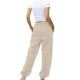 thumbnail image 5 of Jogger Sweatpants Women 2026 Fashion Elastic High Waist Breathable Relaxed Fit Sweat Pants Trousers with Pockets, 5 of 9