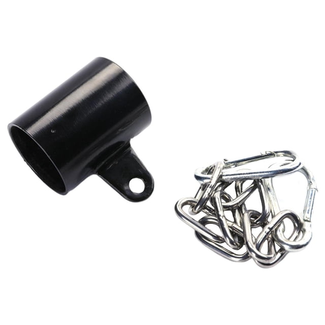 jinwen Metal Row Platform Barbell Attachment with Chain Easy to Install Weight Lifting for Back