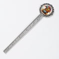 thumbnail image 2 of Graffiti Book Lovers' Vintage Silver Lace-Edged Bookmark: a Thoughtful Gift for Bibliophiles and Readers, 2 of 5